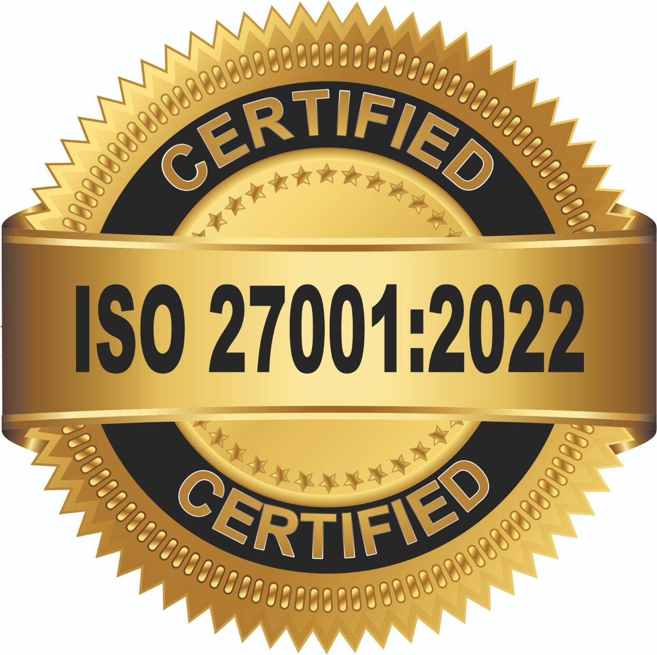ISO 27001 Certified